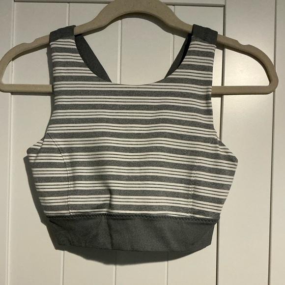 Athleta Deep Breath High Neck Sports Bra small - Picture 3 of 7